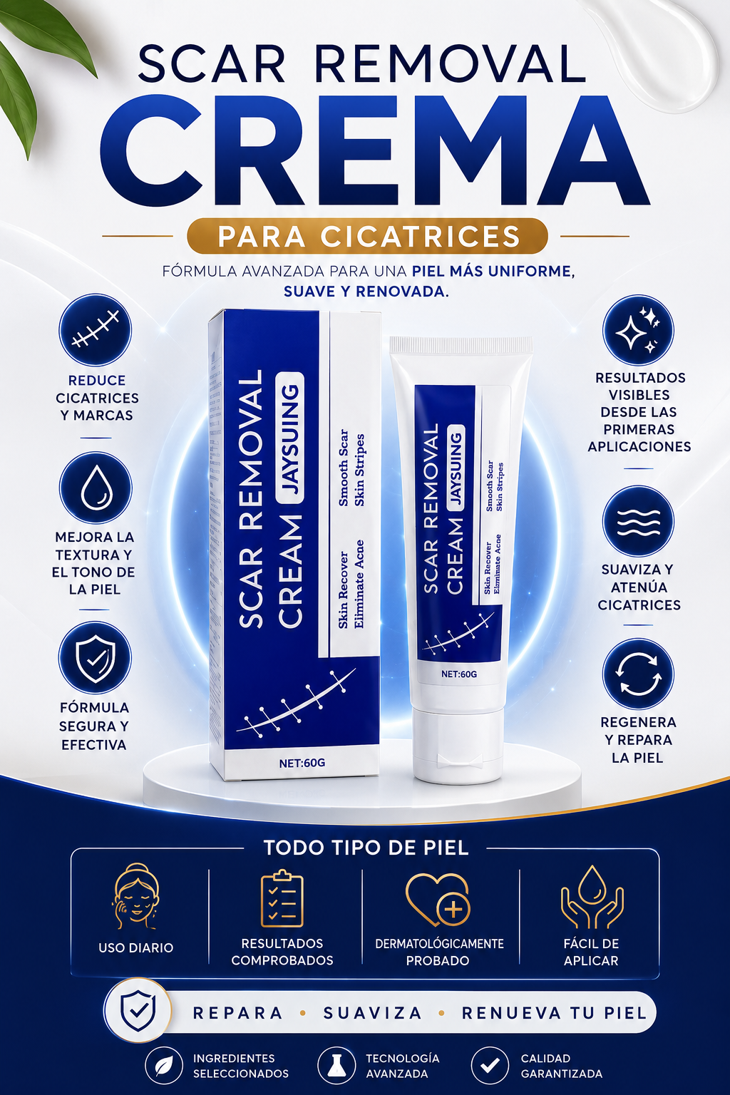Scar removal - Crema de Cicatrices GNR