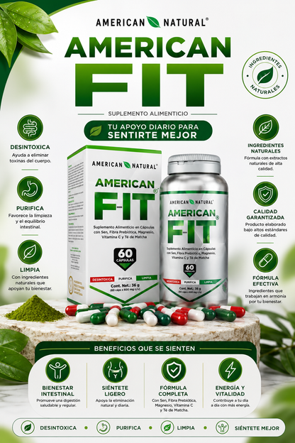 AMERICAN FIT-Suplemento nutricional